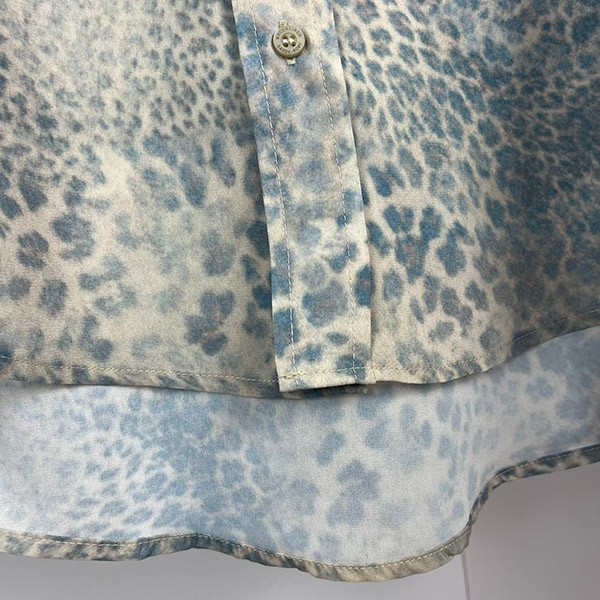 【送料込】バレンシアガ★LEOPARD コクーンシャツ コピー baj49309